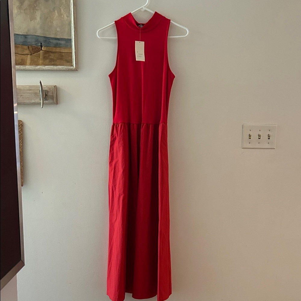 a new day Vibrant Red Maxi Dress
